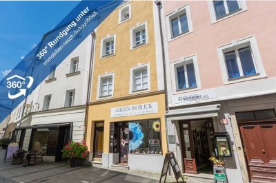 Ruhig gelegenes Stadtappartement 
1-Zimmer-Appartement mit Küchenzeile und Duschbad