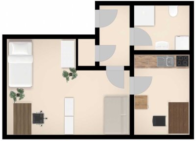 Schöne, helle und geräumige Wohnung in Rhede