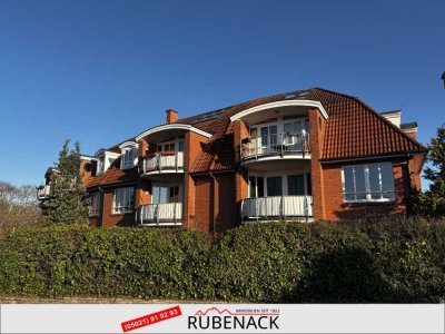 Gemütliche Dachgeschosswohnung mit Loggia und Blick in die Wesermarsch !