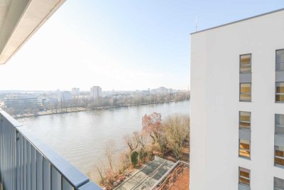 Sonnenverwöhnte Etagenwohnung mit Balkon, moderner Einbauküche und großzügigem Wohnambiente