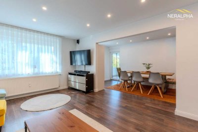Modernisierte 3,5-Zimmer-Wohnung mit Balkon, Garage & moderner Einbauküche