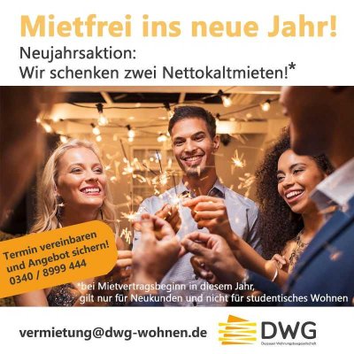 1-Raum-Wohnung mit Balkon