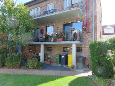Maisonette über zwei Etagen mit zwei Balkonen und Gemeinschaftsgarten in Kohlscheid