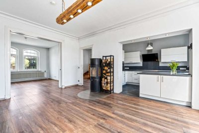 Familienfreundliche Altbauvilla an der Nordsee mit Sauna, Kamin und großzügigem Wohnbereich