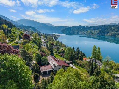 RESERVIERT! Herrschaftliches Anwesen mit Traum-See-Bergpanorama!