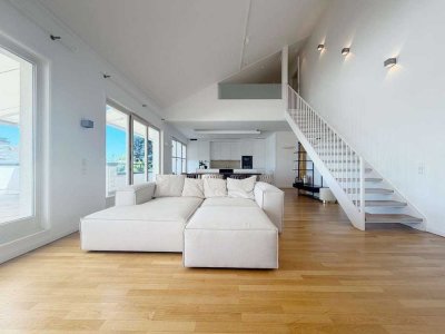 E- ESTATE ! KÖLN Junkersdorf I Roof Top I Deckenhöhe 5,50 m I XXL-Dachterrasse I Luxusküche