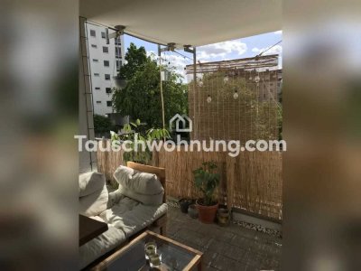 Tauschwohnung: 2,5 - Zimmerwohnung mit großem Balkon gegen kleiner