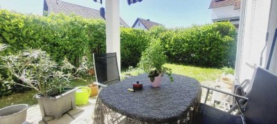 Entzückende, liebevoll ausgestattete EG-Whg. mit Terrasse, Garten, exquisiter EBK & Tiefgarage