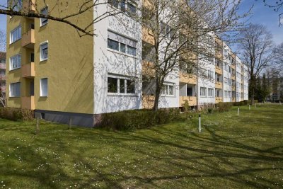 Vermietete Ein-Zimmer-Wohnung mit hübschem Südwestbalkon