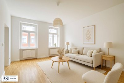 Helle 3-Zimmer-Wohnung in wunderschönem Altbau mit optimaler Aufteilung