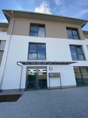 Provisionsfrei! Moderne, lichtdurchflutete Erdgeschosswohnung mit Terrasse, Stellplätzen