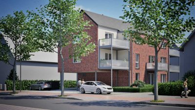 exklusiver Neubau - großzügige helle 2 Zimmer Wohnung mit EBK u. Balkon