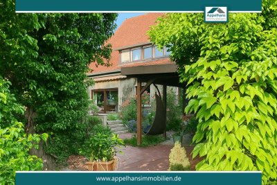 Wohnen im Grünen – großzügiges Familienidyll mit Traumgarten