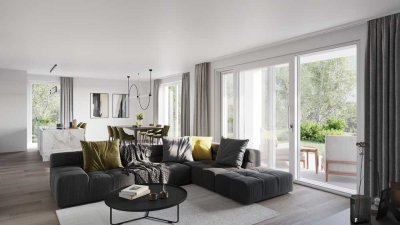 Gemütliche 2-Zimmer-Neubauwohnung mit Balkon und Tiefgaragenstellplatz in Bonn-Oberkassel