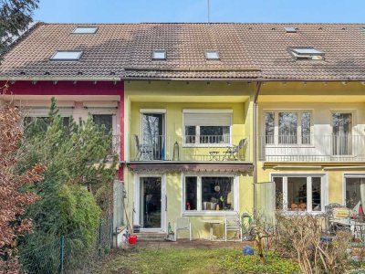 Günstige Gelegenheit - vermietetes Reihenmittelhaus in Ramersdorf