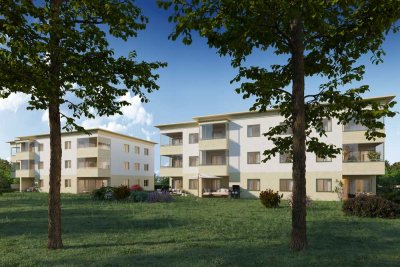 Wohnen im Grünen, leben in der Stadt – 3-Zimmer-Wohnung in Marktoberdorf