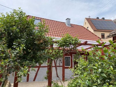 Schönes freistehendes Fachwerkhaus statt Wohnung in Laudenbach Karlstadt