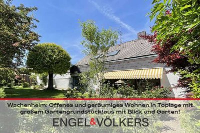 Wachenheim: Offenes und geräumiges Wohnen in Toplage mit großem Gartengrundstück!