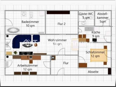 Tauschwohnung: Eimsbüttel: Gemütliche 3-Zimmer-Wohnung