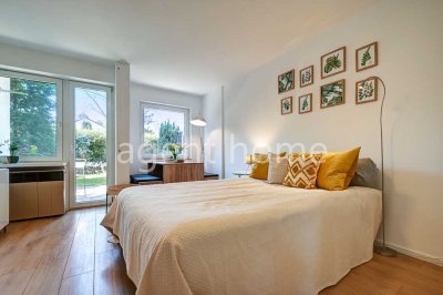 MÖBLIERT - EIN GUTER START - Gemütliches Businessapartment mit Terrasse