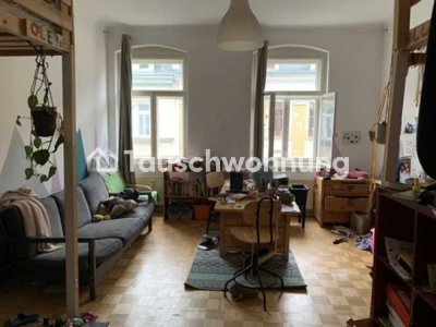 Tauschwohnung: helle 2,5 Zimmer Altbauwohnung mitten in der Neustadt