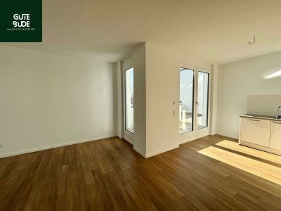 Moderne Penthousewohnung mit 3 Zimmern und Dachterrasse im Hubland