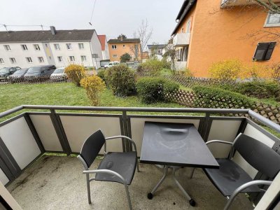 Gau-Algesheim: 2 Zimmer, Küche, Bad, Balkon