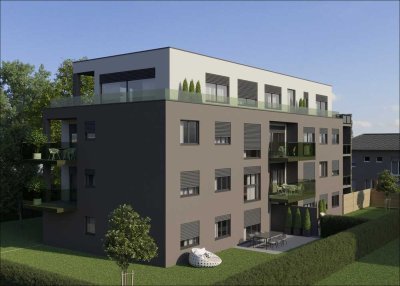 GREEN LIVING: Barrierefreie moderne 3 Zimmer Neubau-Wohnung in Unterliederbach