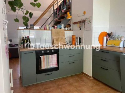 Tauschwohnung: Helle Maisonette-Wohnung in Leipzig, Altwest tauschen