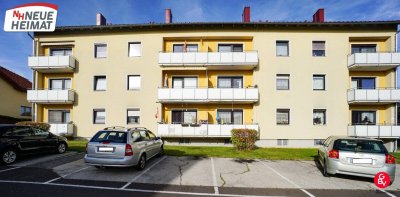 LEISTBARE 3-ZIMMER-BALKONWOHNUNG IN AUSGEZEICHNETER LAGE IN GUTAU!