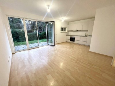 PROVISIONSFREI- U1 LEOPOLDAU - TRAUMHAFTE WOHNUNG MIT CA.32 m2 EIGENGARTEN - IDYLLISCHE GRÜNRUHELAGE - PARKPLATZ MÖGLICH