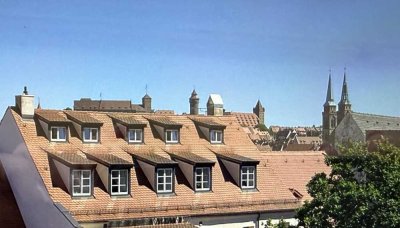 Mitten in Nürnberg eine tolle 3-Zimmer Maisonettewohnung mit Einbauküche