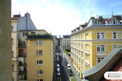 Beim Karmelitermarkt - sanierungsbedürftige Wohnung im Stilaltbau