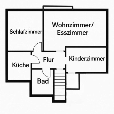3-Zimmer-Wohnung , Gartennutzung und optionaler Garage in Hamm-Herringen