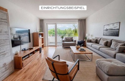 Traumblick über Bad Kreuznach: 3-Zimmer WHG im OG