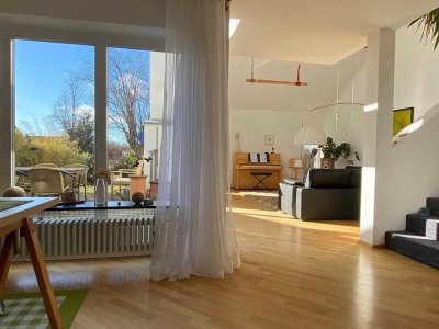 Attraktives und familienfreundliches Reihenmittelhaus mit EBK, Sauna, Garten & Garage zu vermieten.