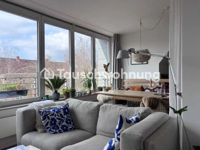 Tauschwohnung: Schöne helle Galerie-Wohnung in Mauritz Mitte!