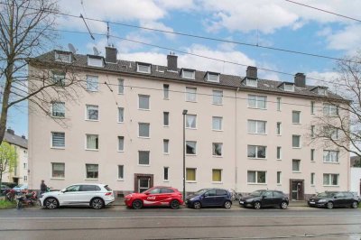 Solide Anlage: Zuverlässig vermietetes Hochparterre-Apartment in Düsseldorf