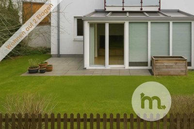 Wohnidylle zum Verlieben – Gartenwohnung mit Wintergarten, Echtholzparkett & Hobbyraum