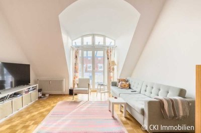 Nähe Karlsfelder See! 
2 Zi.-Wohnung mit Galerie und Südbalkon 
in absolut ruhiger Lage