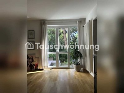 Tauschwohnung: Sehr schöne 2 Zimmer Wohnung mit Terrasse in Bogenhausen