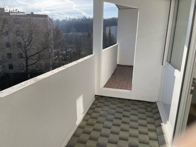 Nähe LKH Graz/3-Zimmerwohnung mit großer Loggia in Grünruhelage
