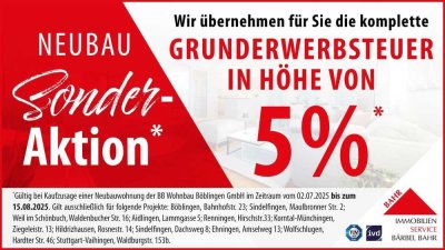 Offene Besichtigung am So., 20.07. von 11:30-12:30 Uhr in der Waldenbucher Str. 16!