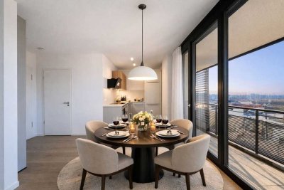 Geräumige 2-Zimmer-Wohnung mit 20 m² großer Loggia in Heilbronn