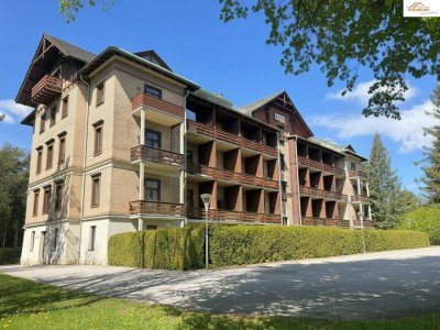 2 Zimmer Eigentumswohnung in historischer Villa "Waldhof" am Semmering mit Grünblick