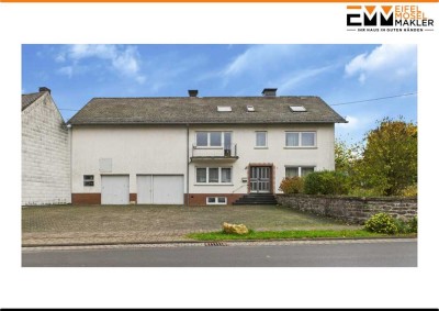 Vielseitiges Einfamilienhaus mit großen Nebenflächen