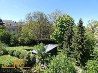 ++SONNIGE, teilmöblierte WOHNUNG MIT SOMMERLOGGIA; GRÜNBLICK, GARTENNUTZUNG++