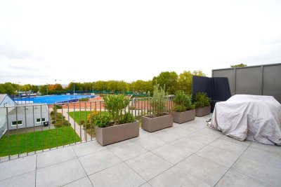 Penthouse im BRIX Frankfurt – Stil, Komfort & großer Dachterrasse