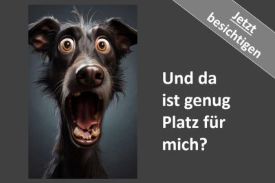 GENUG PLATZ FÜR MICH...