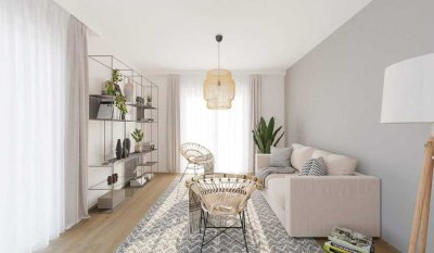 3-Zi.-Ferienwohnung mit zwei Bädern und Balkon an der Ostsee